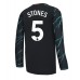 Manchester City John Stones #5 Voetbalkleding Derde Shirt 2023-24 Lange Mouwen
